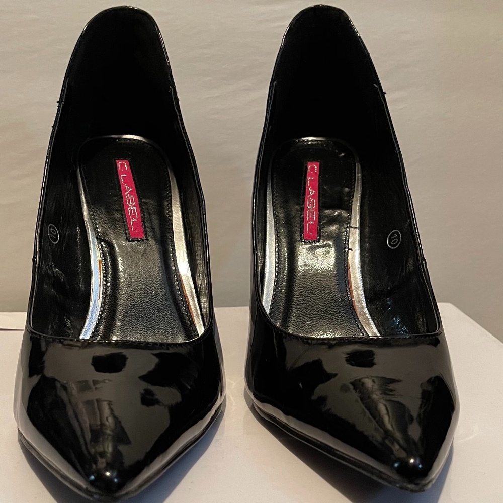 Women’s Black Paten Leather Heels